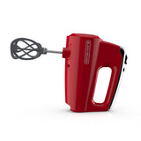 Helix Performance Premium Hand Mixer, 5-Speed Mixer, Red,