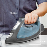 IMPACT Advanced Steam Iron with Maximum Durability and 360 Pivoting Cord, Gray